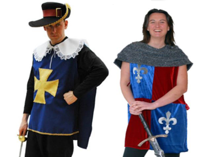 Rent Unisex Tabards or Capes